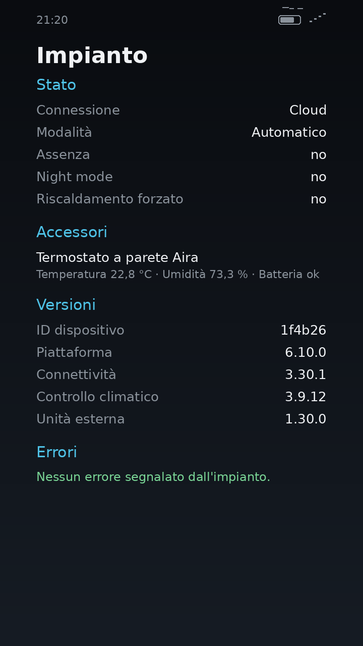 impianto